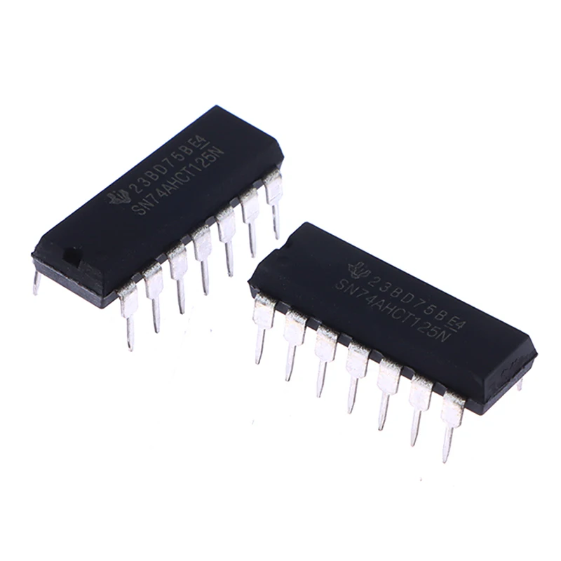 5pcs/lot SN74AHCT125N 74AHCT125 74AHCT125N In-line DIP-14 Logic Chip