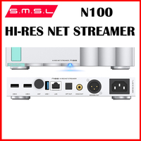 SMSL N100 HI-RES NET STREAMER Multi-input Interface Supports TIDAL QOBUZ And More Airplay DLNA ROON USB Connection CD Drives For
