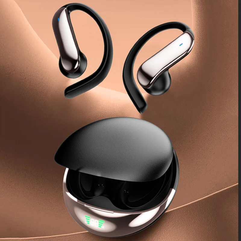 Wireless Bluetooth Earhook OnEar BT5.4 Deep Bass Stereo Spor