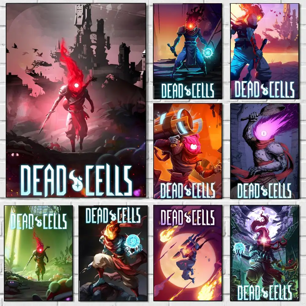 Video Game D-Dead Cells Painting Calligraphy Durable Painting Canvas Poster Wall Hanging Home Interior Decoration Art Mural Gift