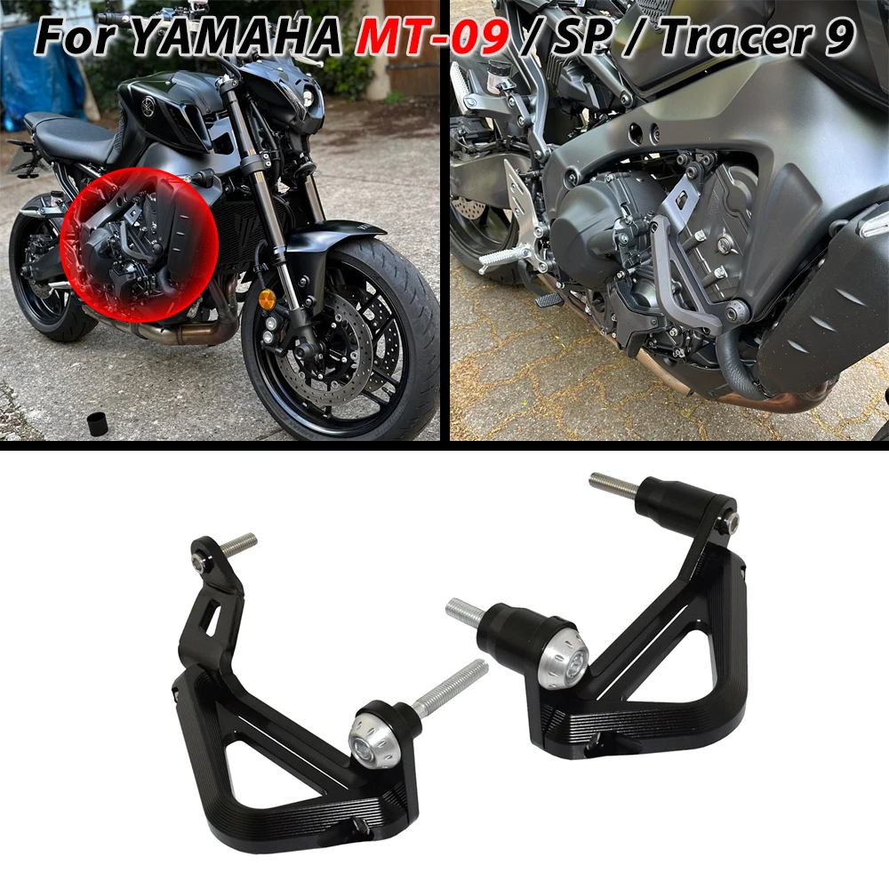 

For Yamaha MT-09 SP Tracer 9 GT XSR 900 Motorcycle Falling Engine Protetive Guard Cover Crash Bar Frame Protector Bumper MT09