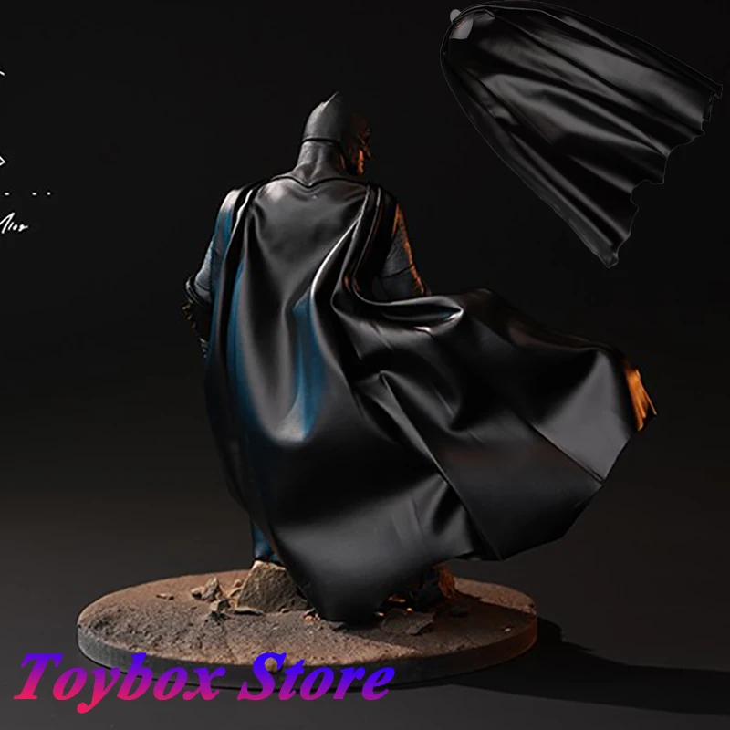 

KELLY STUDIO KS-007 1/12 Comics Batman Figure Mini Leather Cape Toys Clothes Accessory For 6" Mezco JL BVS Soldier Decoration