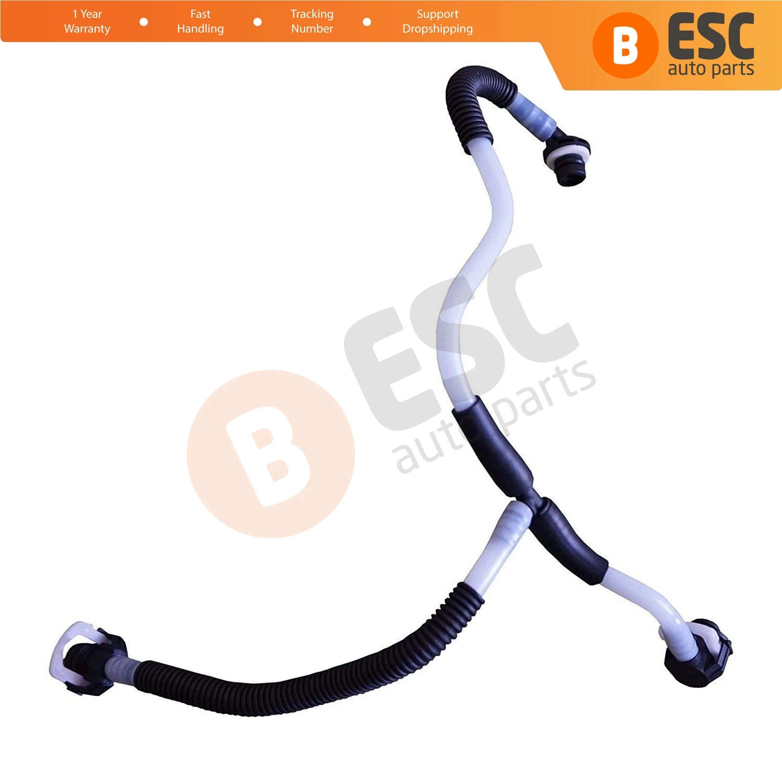 ESC EHC637 3-Way Fuel Pipe to Pump 6110707632 for Mercedes Benz Sprinter Diesel 2000-2006