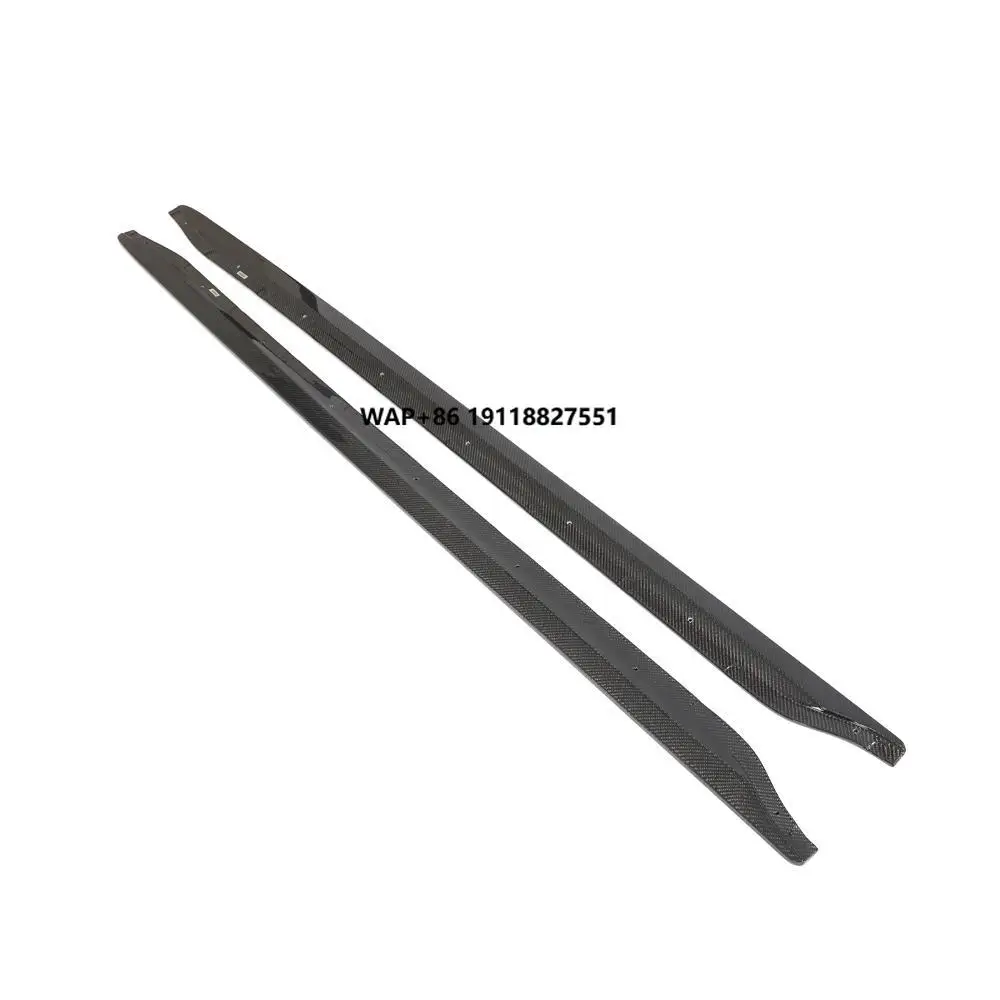 

High Quality Real Carbon Fiber G80 M3 Side Skirts Extension Lip Rocker Panels For G80 M3 Competition 2021 2022 2023