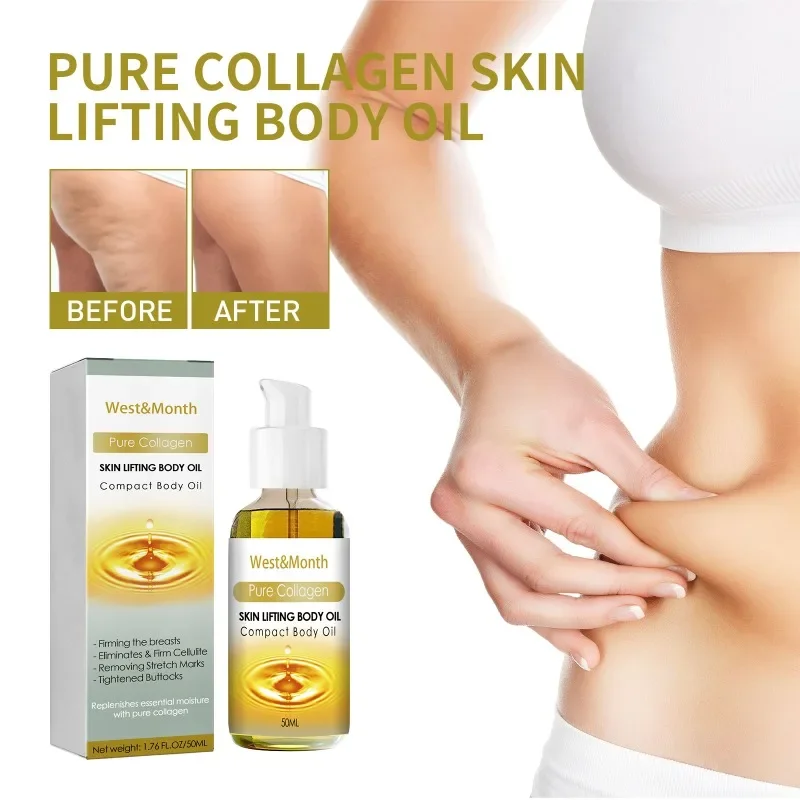 Óleo essencial do emagrecimento com efeito do colagênio, queimador gordo, queimador gordo, produto anti-cellulite, melhor para a barriga e o quadril