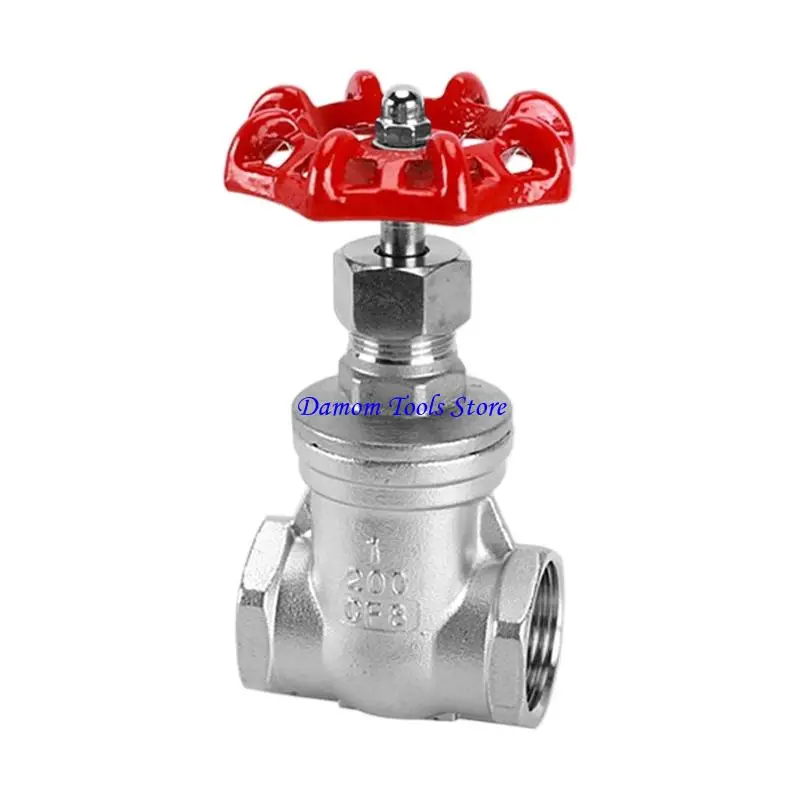57BE Stable 304 Stainless Steel Gate Valves Upgrades Suitable for Various Pipe Sizes