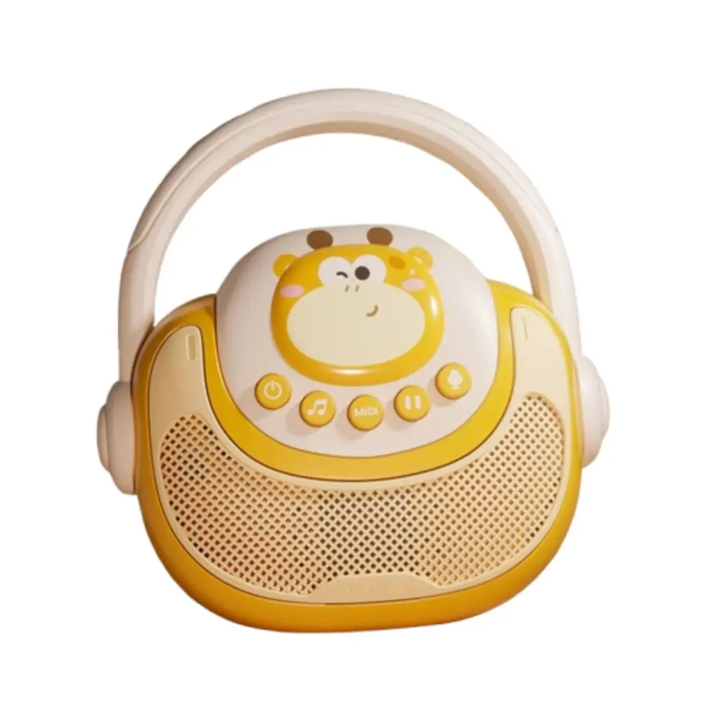 Musical Instrument Wireless Karaoke Children's Recordable Plastic Singing Machine with Light Music Karaoke Machine Educational