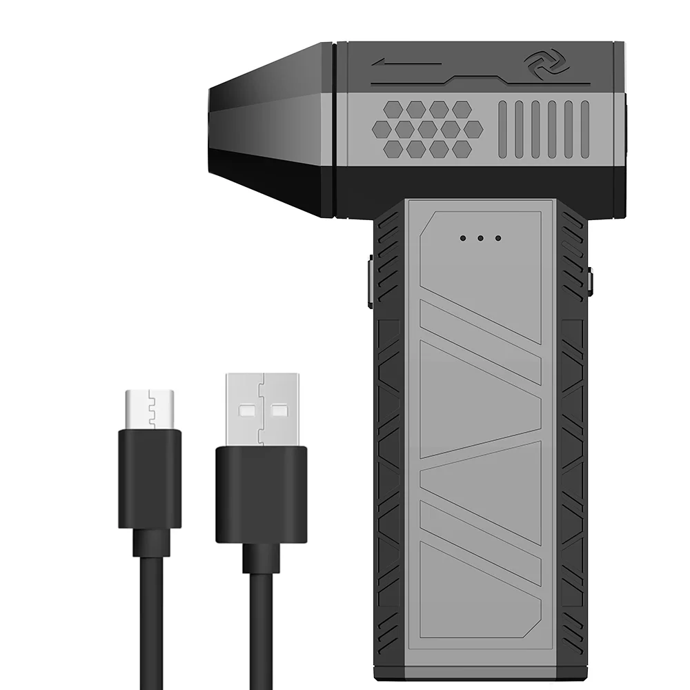 

Высокоскоростной турбо-фен для пыли — 130 000 об/мин, бесщеточный жестокий вентилятор, портативный перезаряжаемый, мощный для улицы