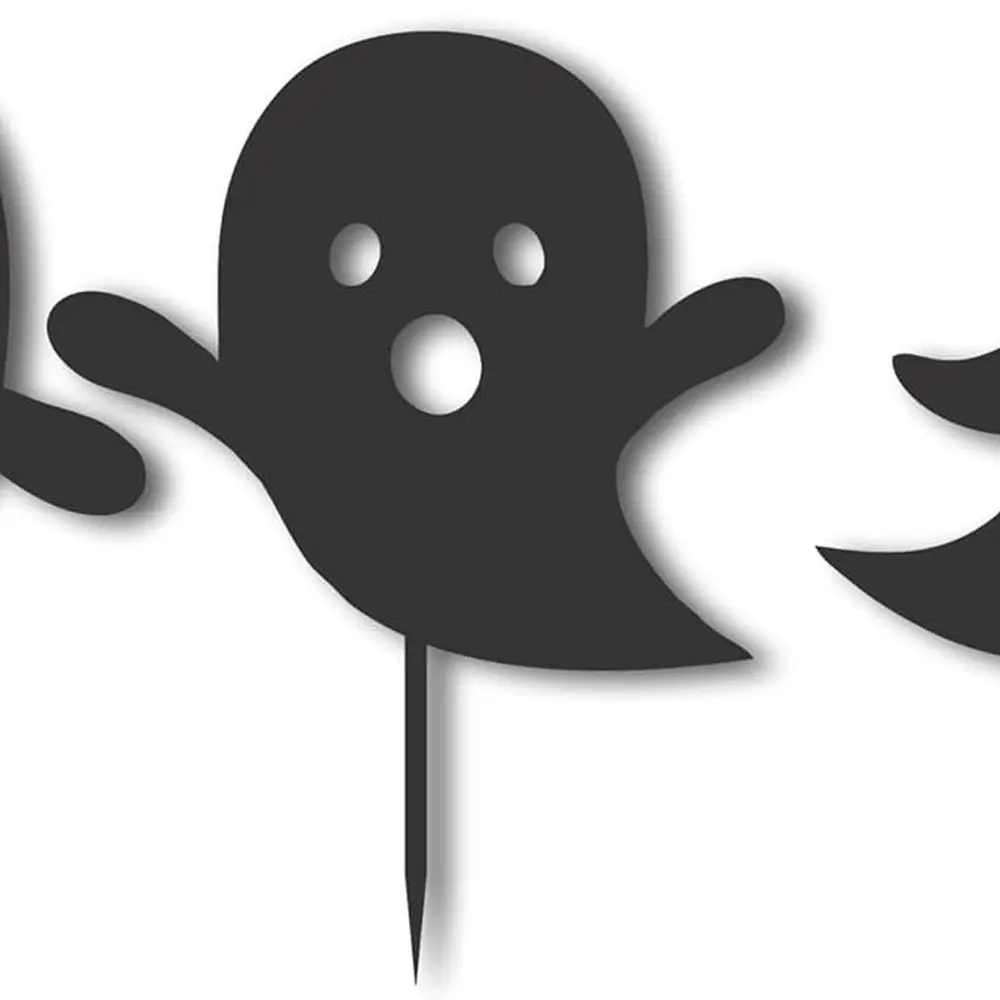 

Набор из 3 металлических садовых кольев «Призрак Хэллоуина» высотой до 46 лет, более 20 цветов на выбор