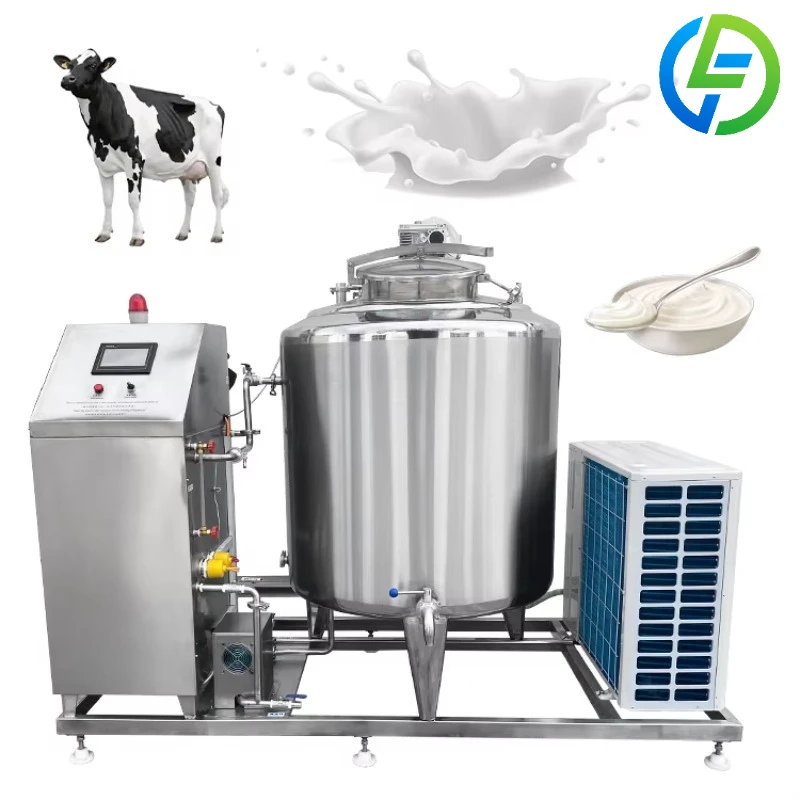 Customized Furui 2000L Stainless Refrigerated Milk Cooling & Pasteurization Storage Tank ISO & CE Certified High Productivity