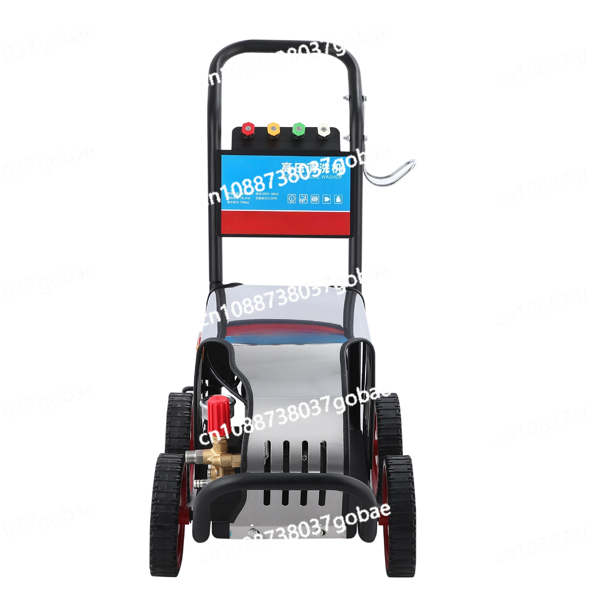 Commercial Industrial Car Washing Machine 220v Brush Car High Pressure Water Pump High Power Car Wash Strong Water