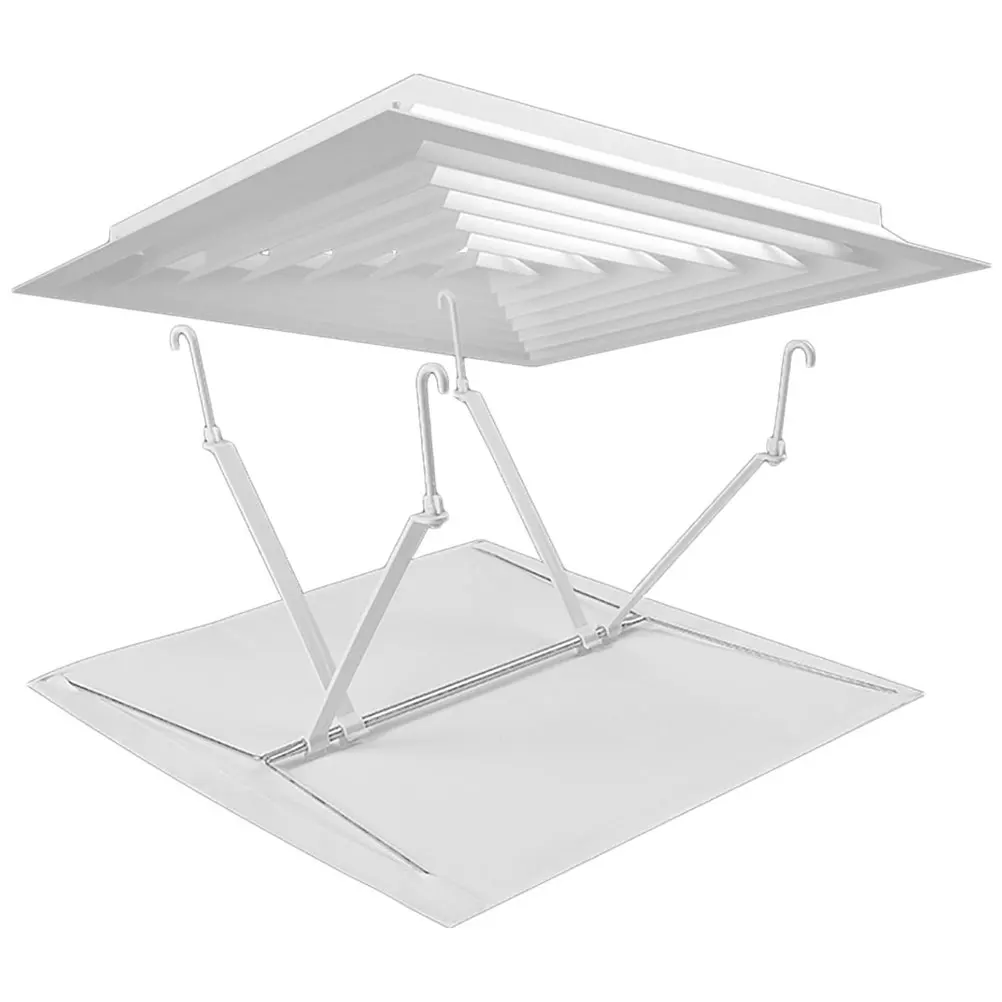 

Square Air 45x45 White Vent Plate For Central Ac Lightweight Non Slip Deflector For Air Conditioner Furniture