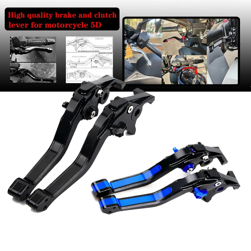

Motorcycle 5D Brake Clutch Lever FOR BMW F650GS F700GS F800GS/Adventure Aluminum CNC Adjustable Motorbike Brake Leves