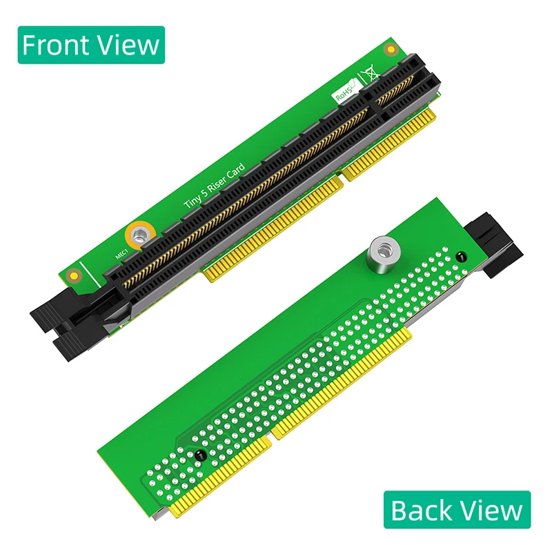 NEW PCIE Graphic Card Adapter Tiny 5 PCIE 16X Riser for Lenovo ThinkCentre M920q M920x M910x M720q Computer Components Connector