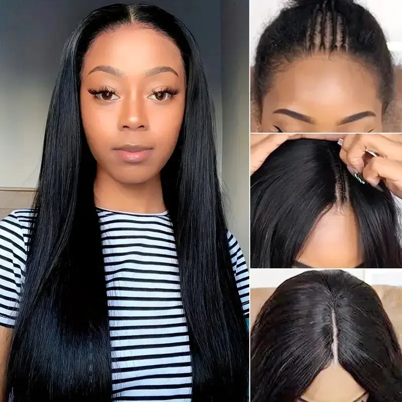 Rosabeauty 30 40 Inch 13x6 HD Bonde Straight Lace Front Wig Human Hair 13X4 Frontal 5X5 Glueless Wigs 250% For Women