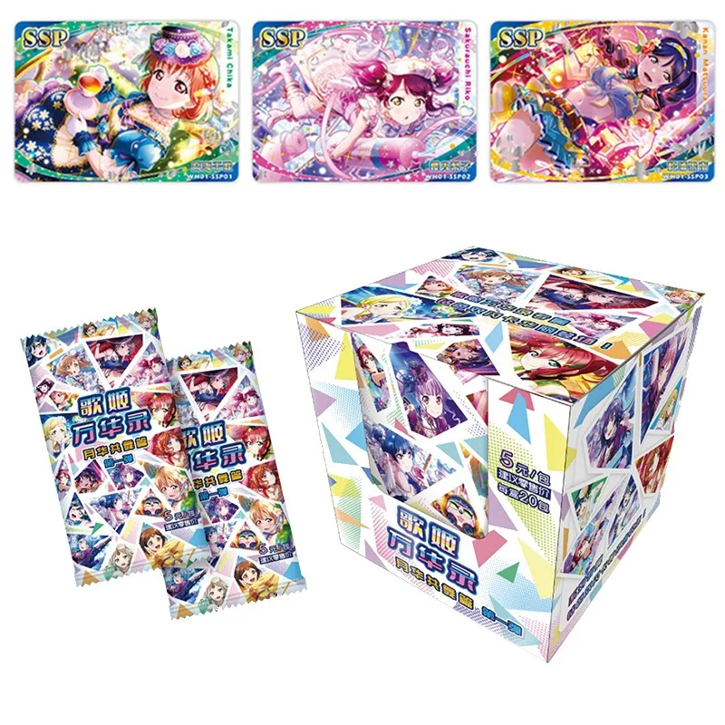 

Goddess Story Collection Cards Singing Girl Anime Cute Kawai Girls SSP SP Diamond Flash Card Child Kids Toys And Hobbies Gift