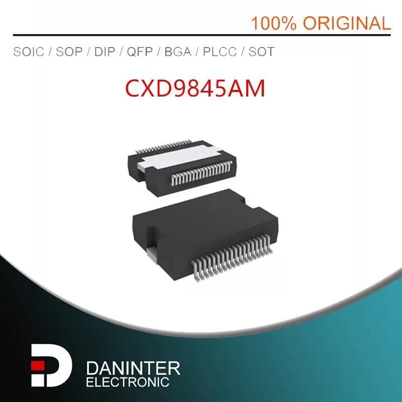 New 5PCS/LOT CXD9845AM CXD9845M CXD9845 HSSOP-36   