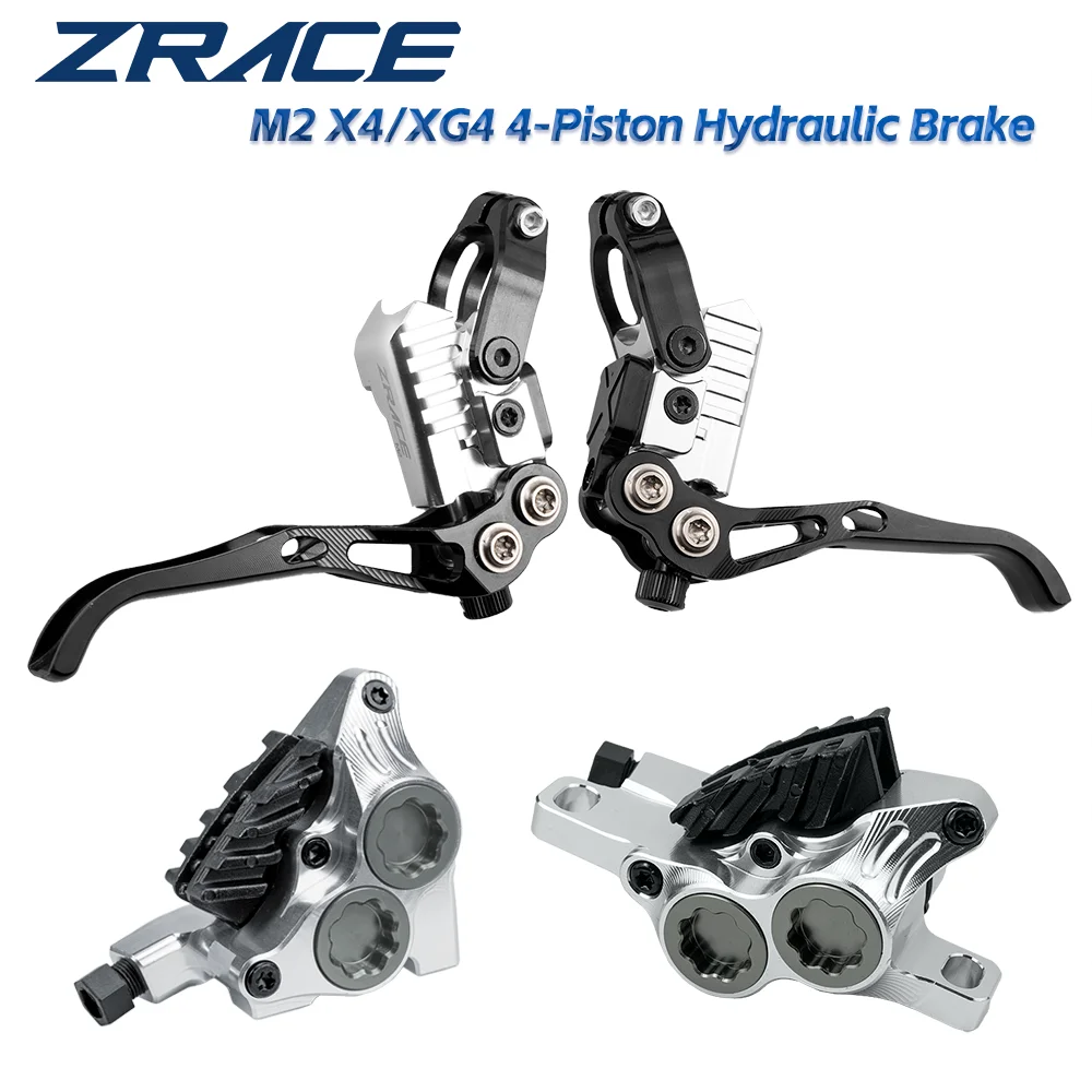 

ZRACE M2 Bike Brakes Lightweight CNC Hydraulic Bike Brake for MTB / Flat Bar Gravel / BMX Racing