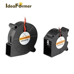 Blower Fan Cooling 50X50X15Mm 40X40X20Mm 12V/24V 2Pin XH2.54 Terminal Kabel Voor 3D Printer Onderdelen Warmte Bed Cooler Radiator