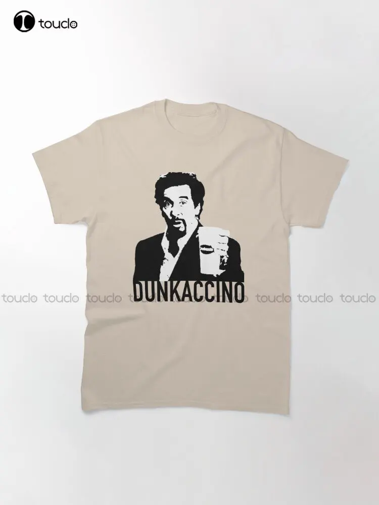 Dunkaccino Klassieke T-shirt Tee Shirts Womens Custom Adulte Tiener Unisex Digital Printing Shirts Creatieve Grappige Tee Xs-5Xl