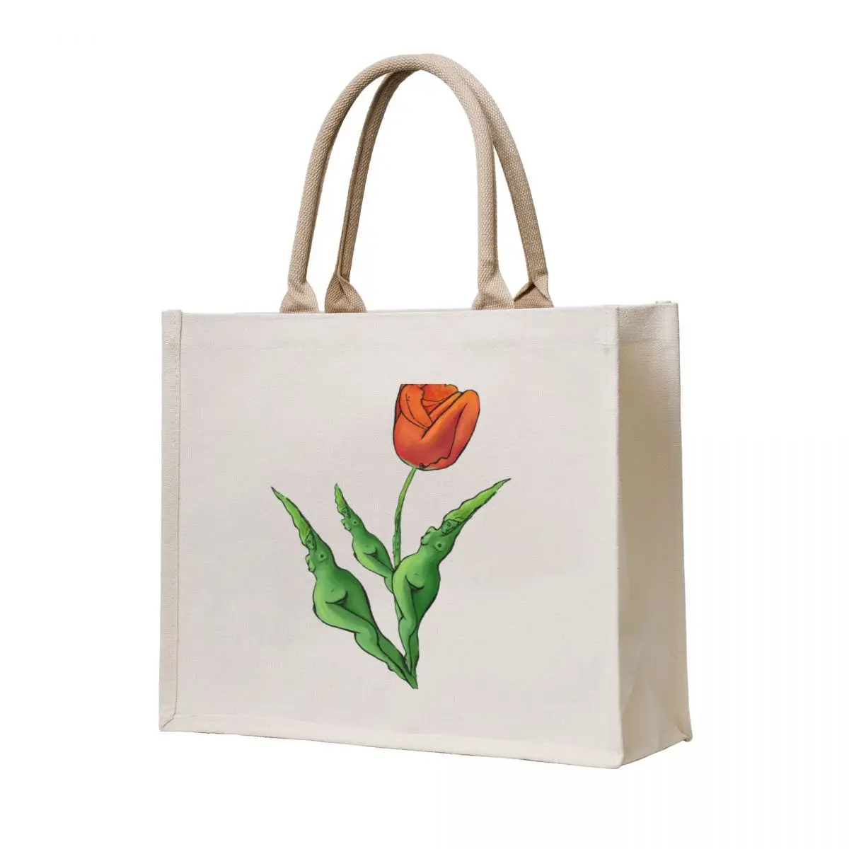 

Tulip Tote Bag Women's beach bags Canvas shopper bag woman