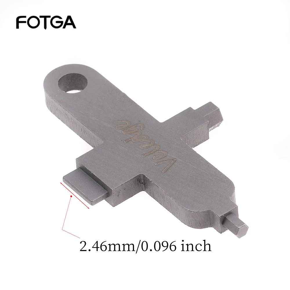 FOTGA Auxiliary Device with M4 M2.5 Hex Wrench and Large-Slotted Screwdriver EDC Manganese Steel Camera Plate Tighten Multi-Tool