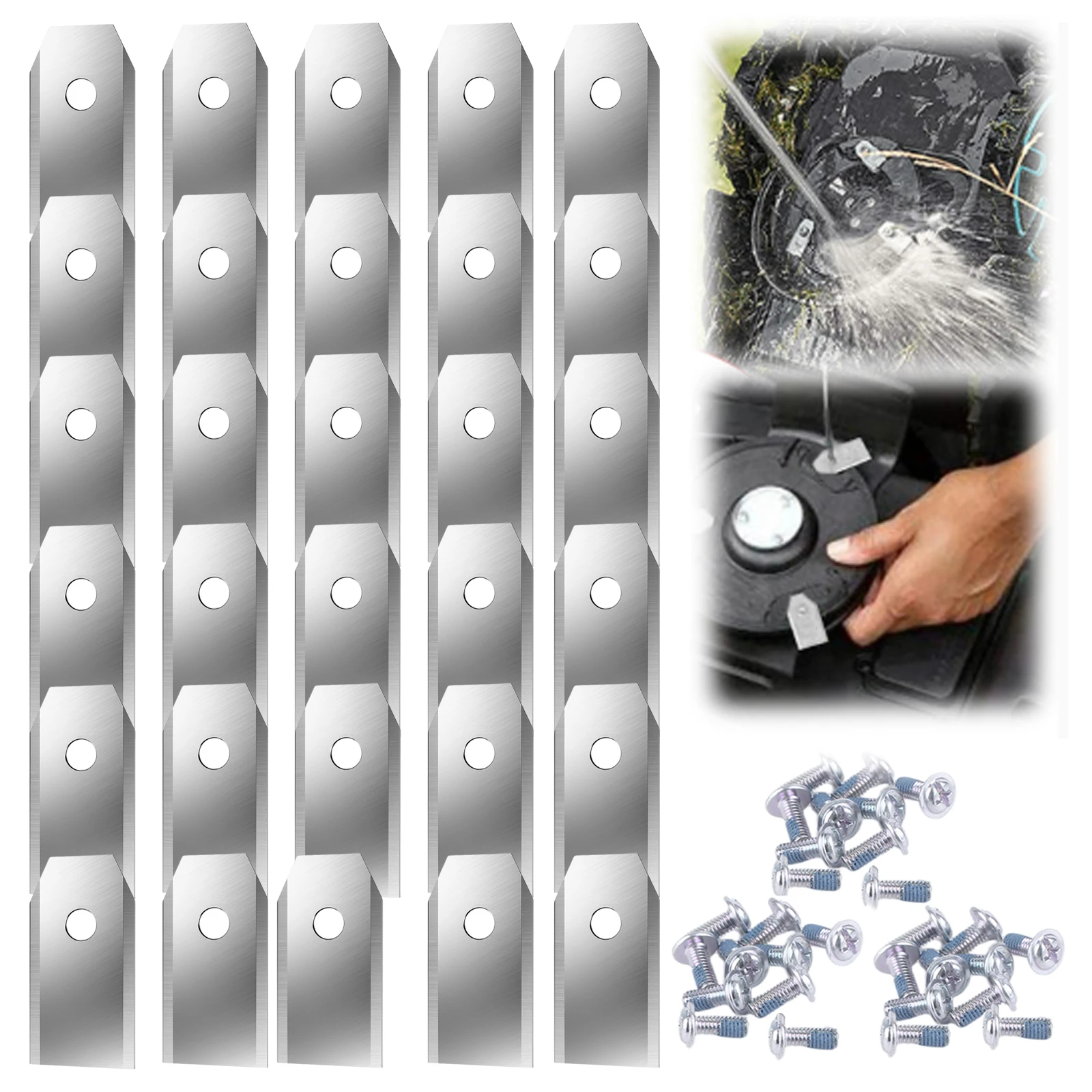 30Pcs For Segway Navimow Robot - Urban Farming Kit ulasan dan harga