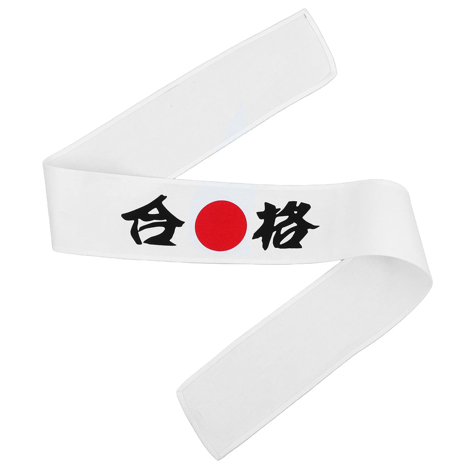 

Japanese Samurai Headband Men Kanji Print Ninja Karate Sushi Chef Costume Hairband Workout Sport