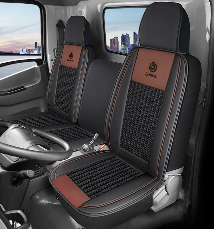 

Чехлы для грузовых автомобилей Dongfeng Tianjin, кожаные художественные чехлы для Tianlong Dollika D6, четыре сезона, специальное использование