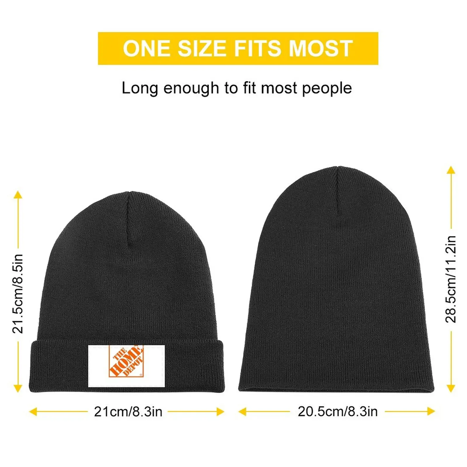 BEST SELLING - Home DepotEssential T-Shirt Knitted Cap Golf Golf Cap Hip Hop Custom Cap For Women Men's