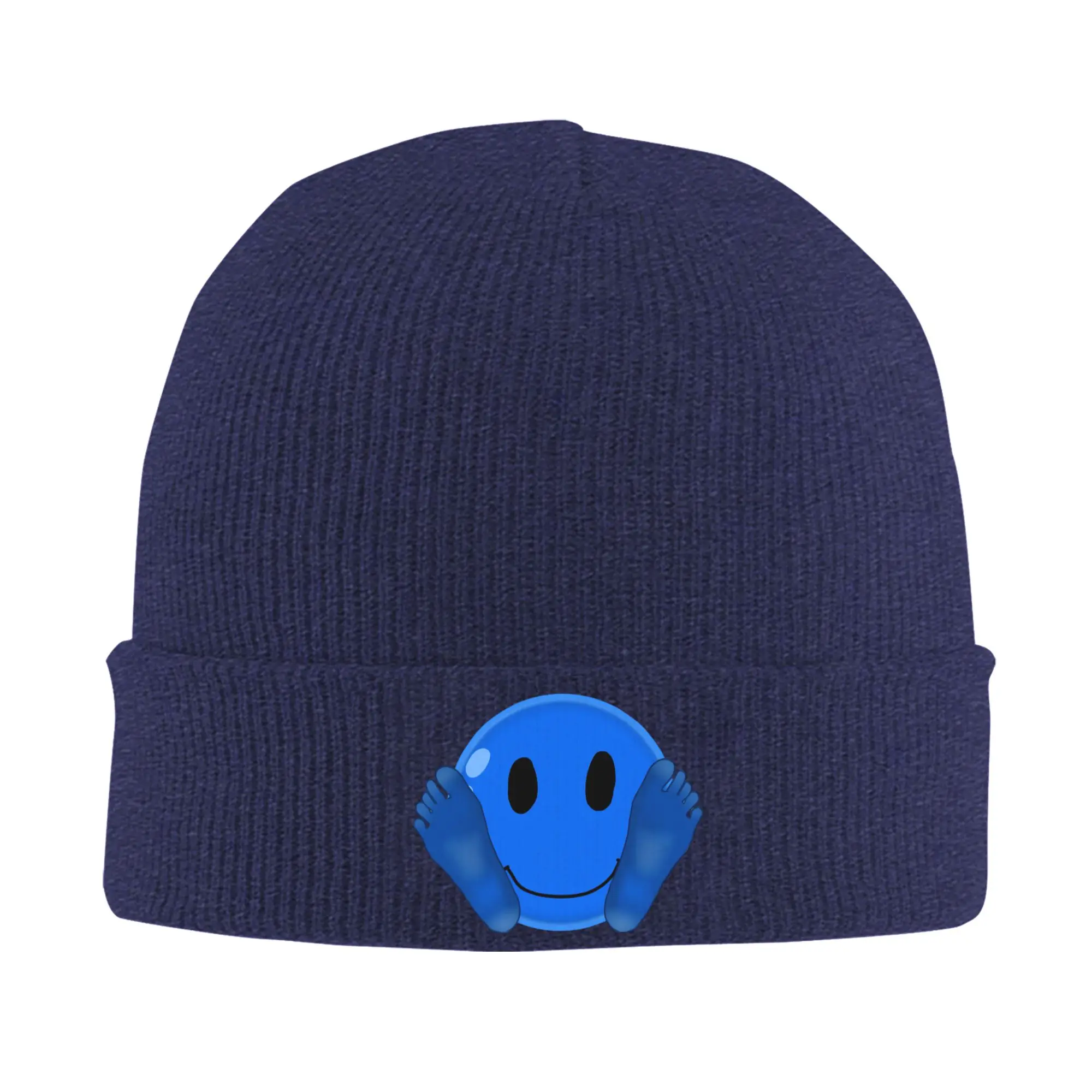 Verity Face Happy Cheerful Positivity Knitted Hat Beanie Winter Hat Warm Acrylic  Casual  Caps Men Women Gifts,