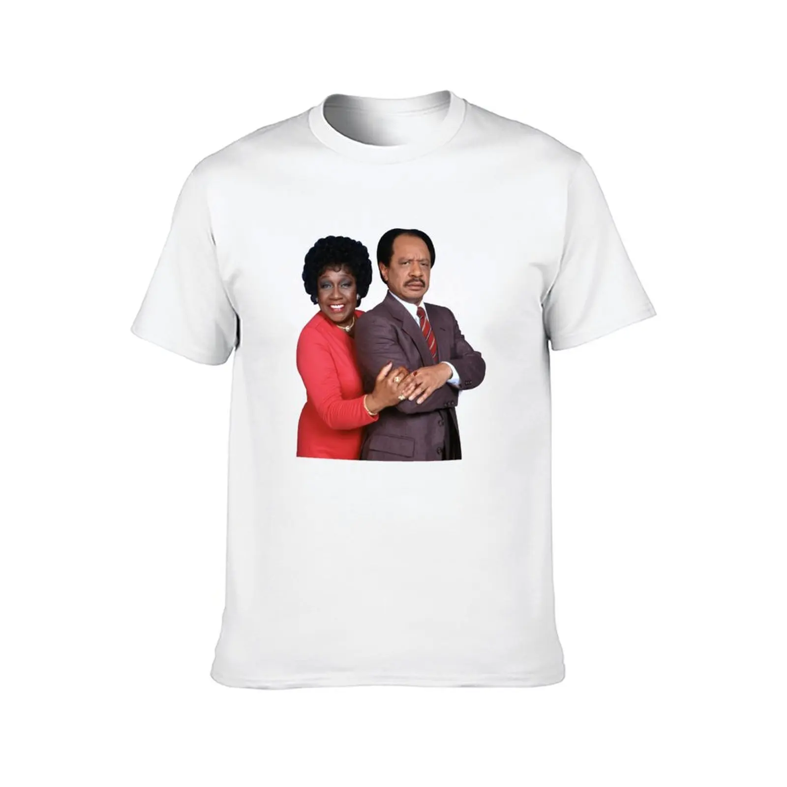 The Jeffersons George And Louise T-Shirt funny meme t-shirts Louboutins oversized t shirt mens workout shirts