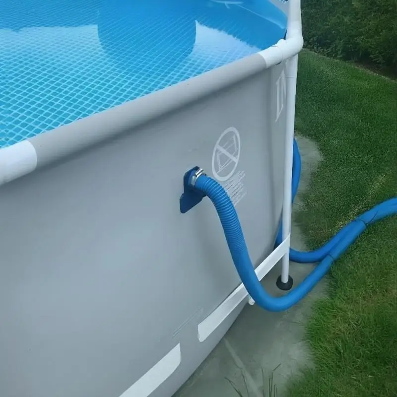 Pool-Schlauchhalterung Passend für Standardschläuche Anti-Durchhängungs-Design Werkzeuglose Installation für den Einsatz im Gartenpool – Detail 3