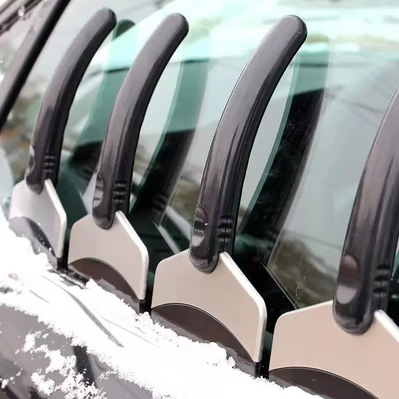 

Car Snow Shovel Car Glass Oxford Stainless Steel Snow Scraper Snow Plowing Tool Deicing Shovel Winter Car Supplies