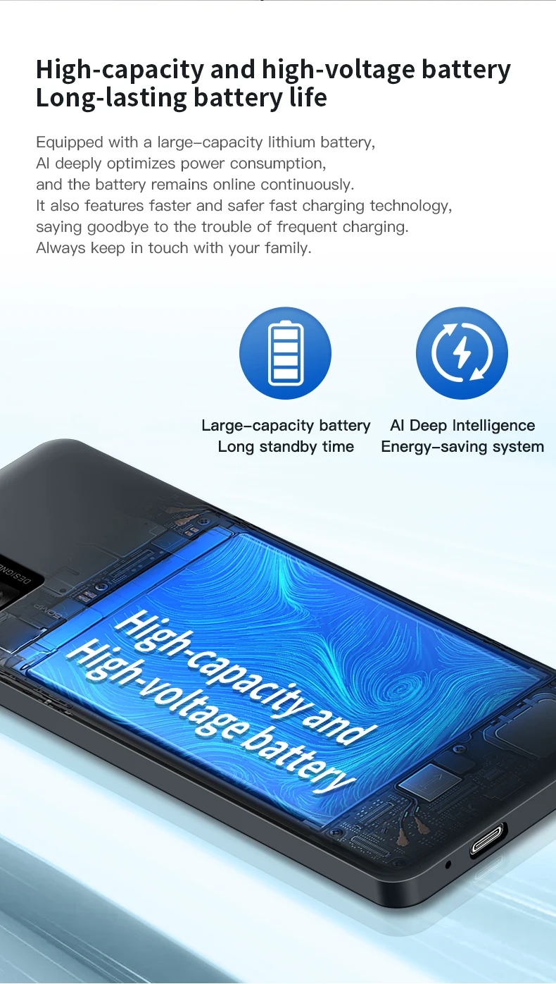 DOOV R70 4 " IPS Screen 4G Touch Keyboard Google Mobile Phone 6GB+128GB Android14 16mp 2600mAh Whatsapp Cellphone