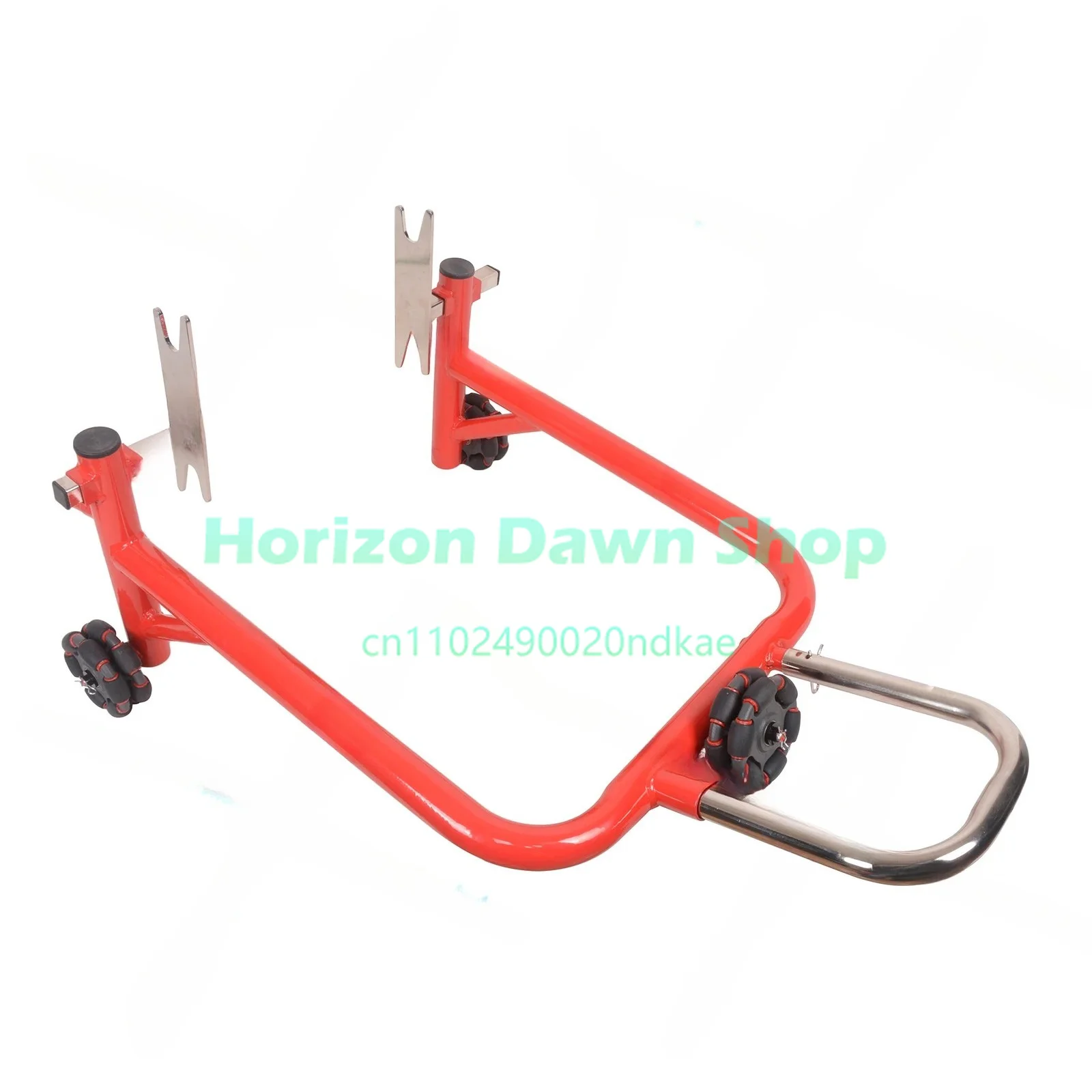 Front & Rear Stand Set 360° Movable Lift Stands, Revolutionary Heavy Duty Motorcycle Stands