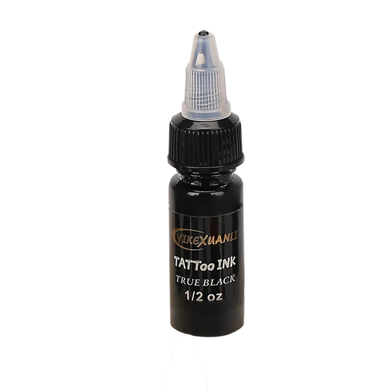 Pigmento de tinta de tatuaje con caja, pintura profesional de belleza, suministros de tatuaje semipermanente, arte corporal, 7 colores, 15ml