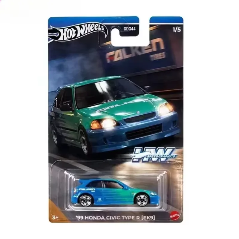 Original Hot Wheels Car Honda Civic Custom 1/64 Diecast Vehicles