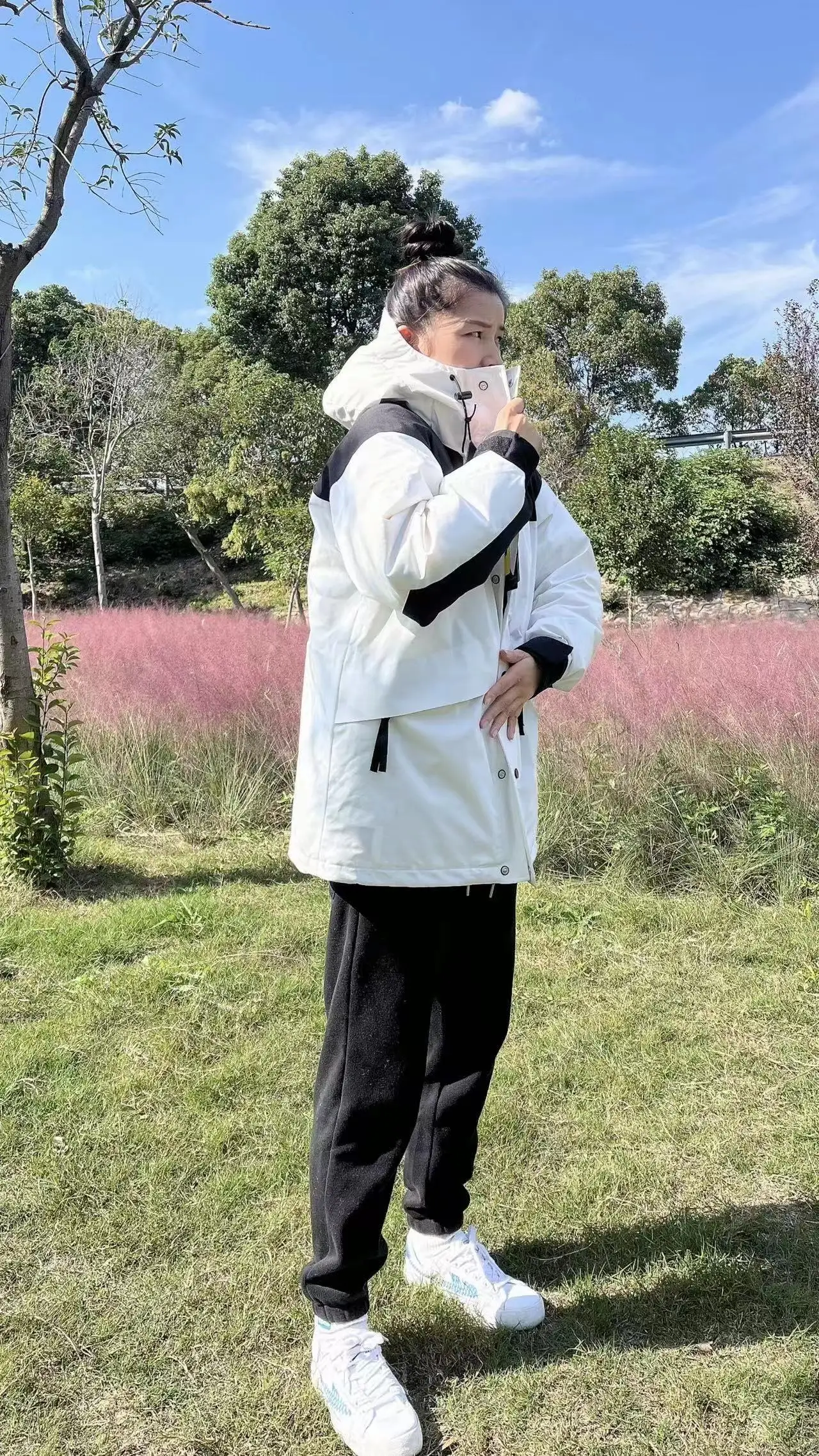 

Couple's High-End Reflective 90% Du down Hooded Puffer Jaet Thi Outdoor Winter Cold Proof Urban Faion Youth Outerwear