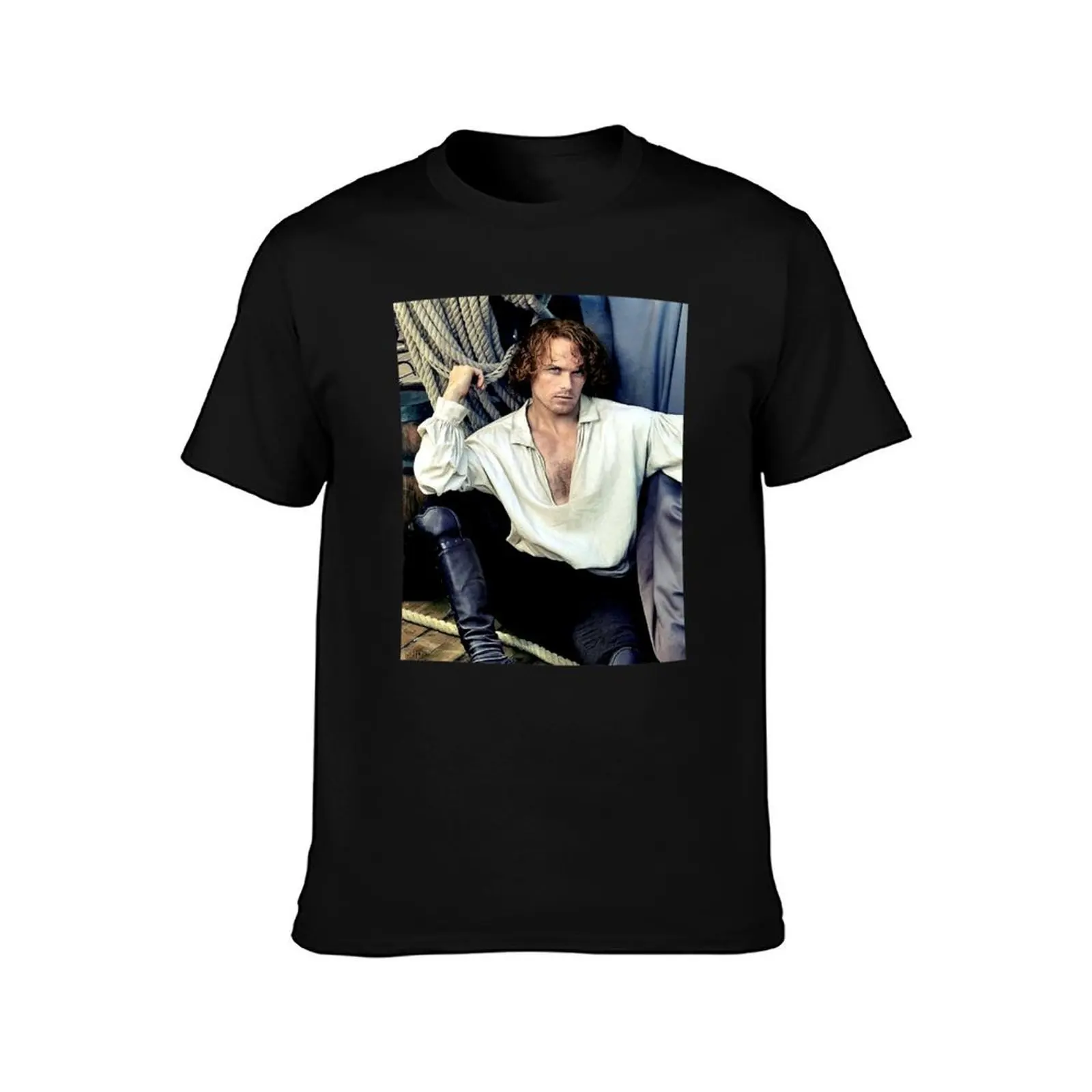 Sam Heughan T-Shirt designer shirts custom shirt shirts graphic designer t shirt men