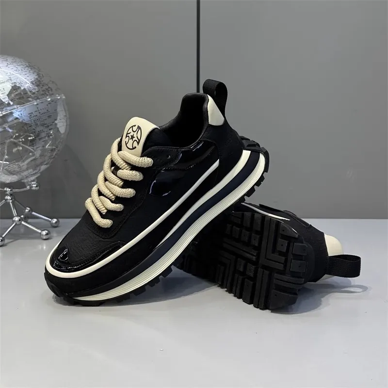 Men's Casual Shoes Fashion Sneakers Low Top Lace Up Lightweight Comfortable Breathable Walking Shoes For Daily Wear