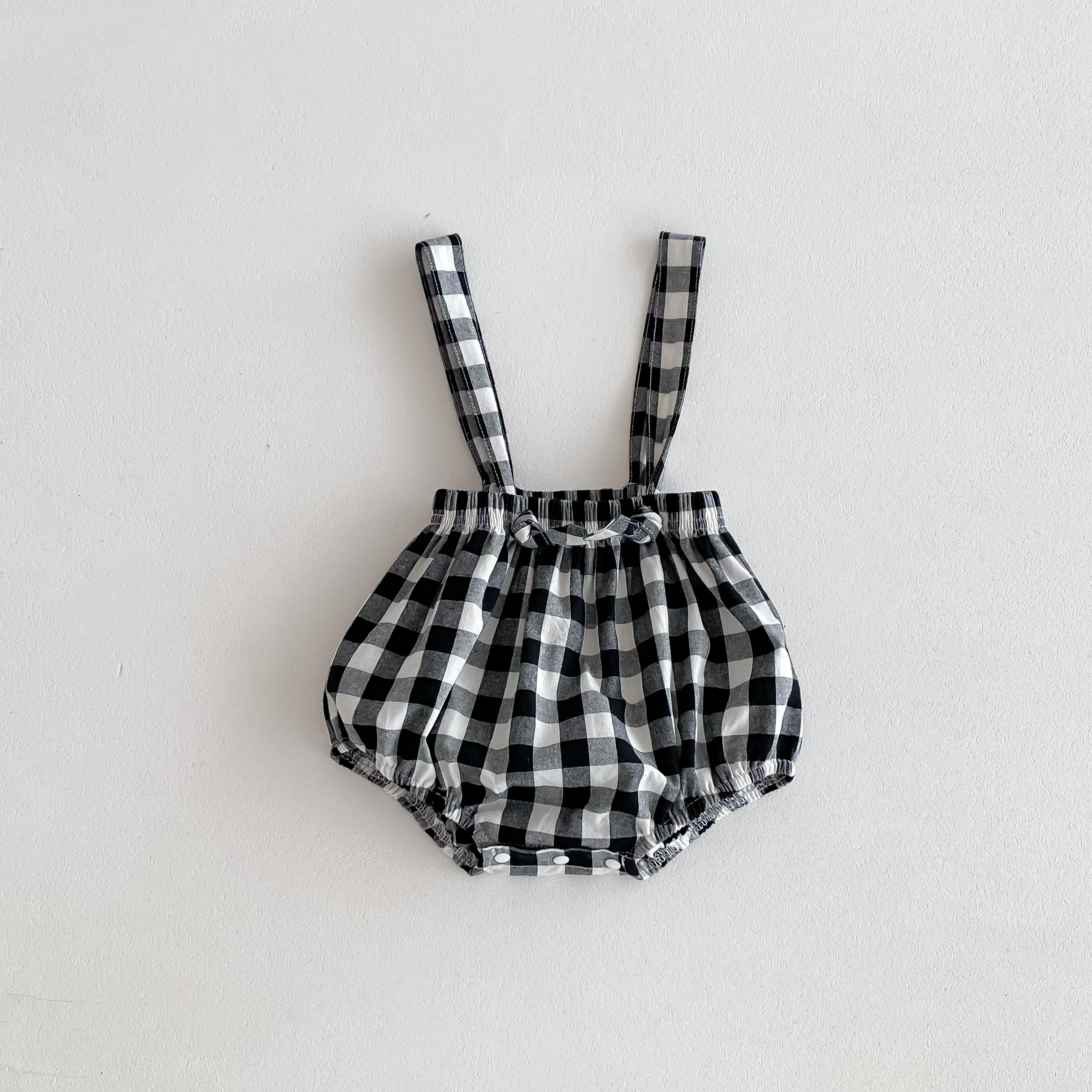 2026 Neuer Stil Baby-Einteiler - Karierte Wickeljacke für Neugeborene - Baby-Wickelkleidung für Jungen und Mädchen
