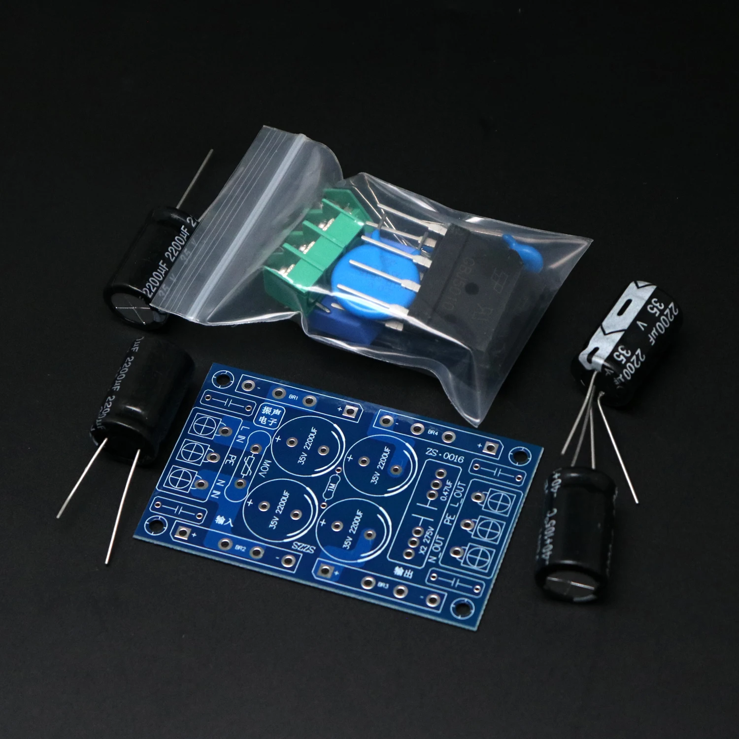 DC Blocker Filter 20A AC 110V-220V Dual-Stage EMI Power Audio Isolator Transformer Eliminate Noise Surge Protection Module Board