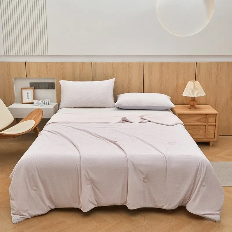 

Class A spandex Xia Liang quilt, student dormitory air conditioner quilt, ice silk mat silky smooth sleeping naked summer quilt