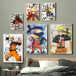 1pc Naruto Uzumaki Naruto  Poster Paper Print Home Bedroom Entrance Bar Cafe Art Painting Decoration