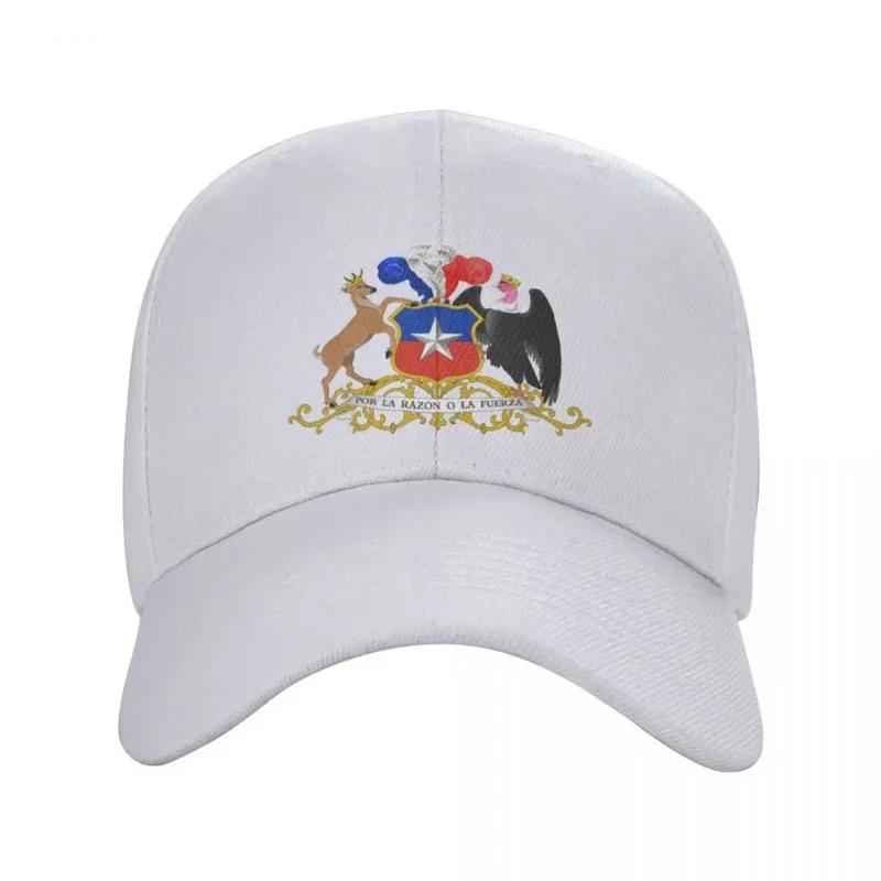 Cool Coat Of Arms Of Chile Trucker Hat Men Women Custom Adjustable Unisex Baseball Cap Summer