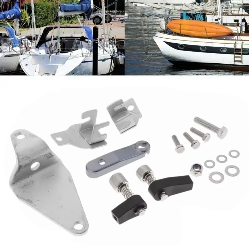689-48501-21-4D Replacement Attachment Kit for Remote Control System on For Parsun 25HP and 30HP 2ST Outboards