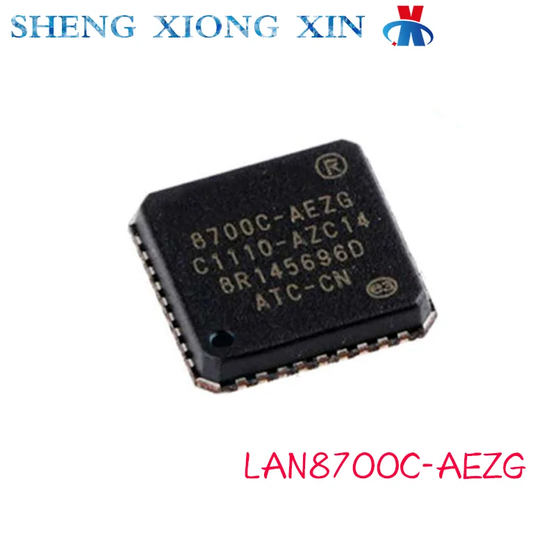 

5pcs/Lot LAN8700C-AEZG QFN Ethernet ICs LAN8700C LAN8700 8700 Buffers / Drivers / Transceivers