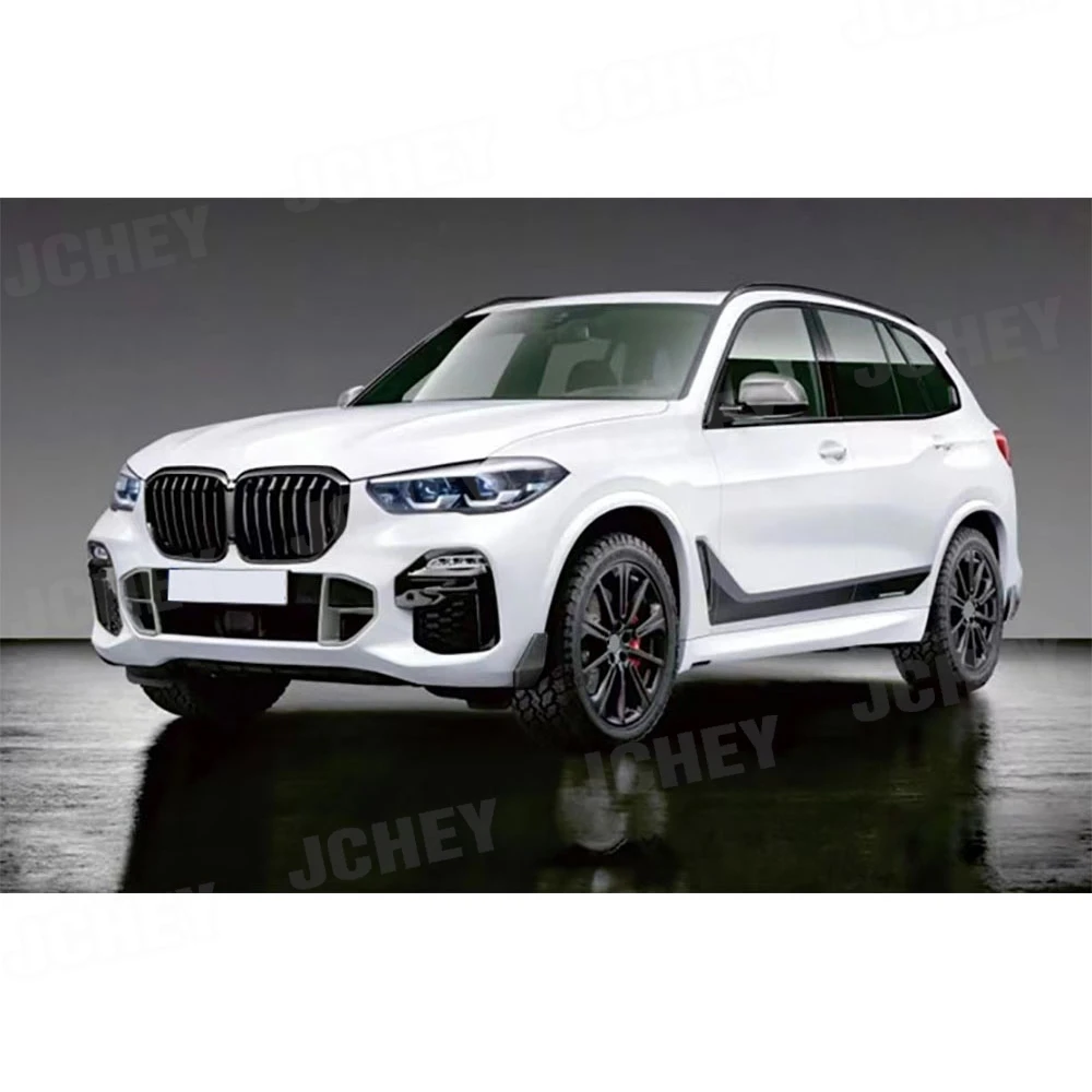 

Накладки-сплиттеры JCHEY на передний бампер, карбоновые, для BMW X5 G05 M Sport 2019+, ABS, обвес, спойлеры-канарды