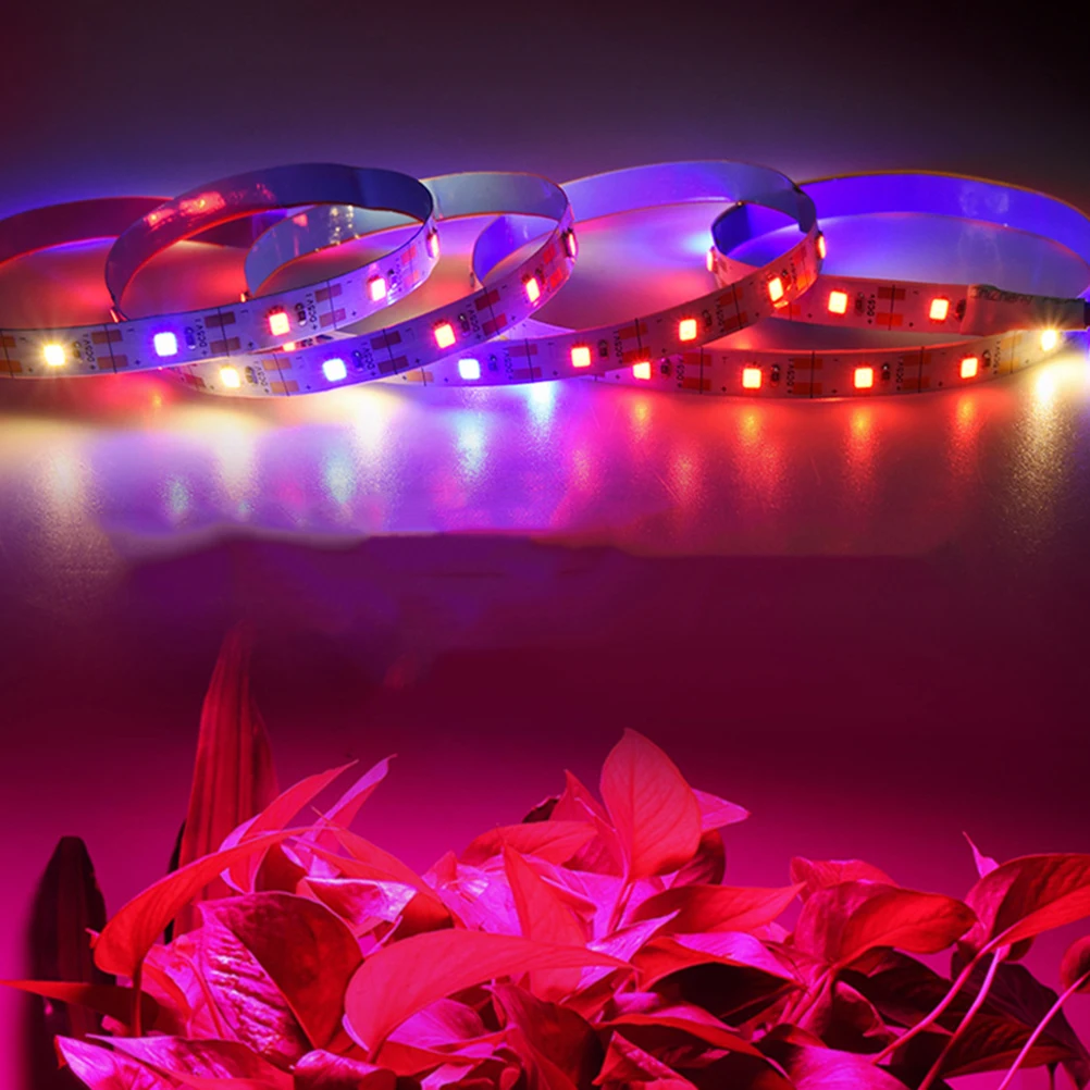 

USB Plant Light Strip 5V Touch Dimmable 2835 Full LED Grow Lamp Strips 1M Waterproof for Indoor Plants Greenhouse